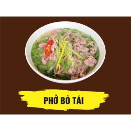 PHỞ BÒ TÁI
