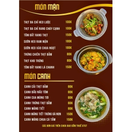 Thực Đơn Cơm Văn Phòng 3