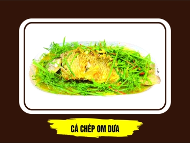 CÁ CHÉP OM DƯA