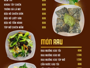 Thực Đơn Món Nhậu 11