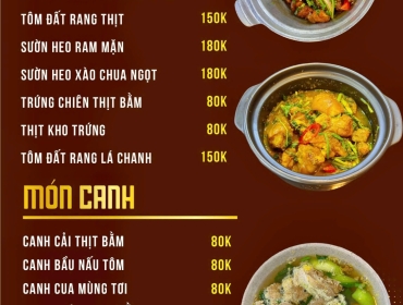 Thực Đơn Cơm Văn Phòng 3